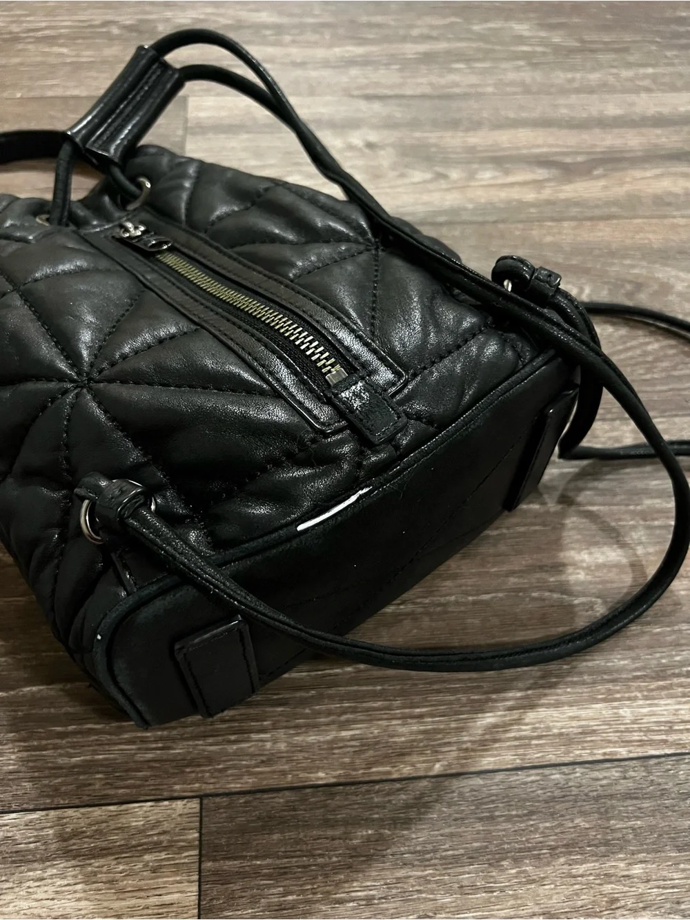 Milly quilted leather